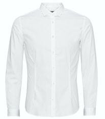 Jack&Jones Pánská košile JJPRPARMA Slim Fit 12097662 White (Velikost XXL)