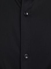 Jack&Jones Pánská košile JJPRPARMA Slim Fit 12097662 Black (Velikost XXL)