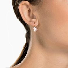 Swarovski Půvabné pozlacené náušnice s krystaly Bella 5662093