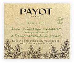 Payot Tuhý tělový a obličejový krém Herbier (Nourishing Face and Body Massage Bar) 50 g