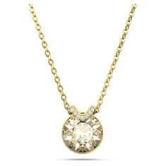 Swarovski Třpytivý pozlacený náhrdelník Bella 5662091