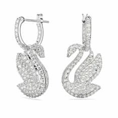 Swarovski Slušivé labutí náušnice 2v1 Iconic Swan 5647545