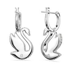 Swarovski Slušivé labutí náušnice 2v1 Iconic Swan 5647545