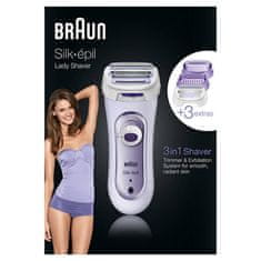 Braun Elektrický dámský holicí strojek Lady Style 5560 Violet