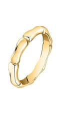 Morellato Elegantní pozlacený prsten z recyklovaného stříbra Essenza SAWA15 (Obvod 56 mm)