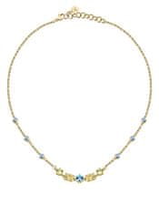 Morellato Elegantní pozlacený náhrdelník s kubickými zirkony Colori SAVY05