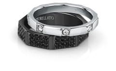 Morellato Stylový ocelový prsten s krystaly Motown SALS85 (Obvod 61 mm)