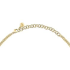 Morellato Hravý pozlacený náhrdelník s barevnými kubickými zirkony Colori SAVY01