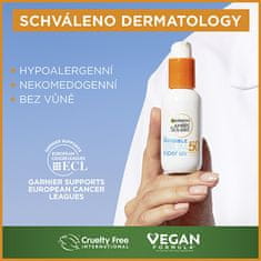 Garnier Denní sérum proti UV záření SPF 50 (Invisible Serum) 30 ml