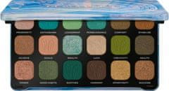 Makeup Revolution Paletka očních stínů Crystal Aura Forever Flawless Aventurine (Shadow Palette) 19,8 g