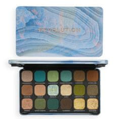 Makeup Revolution Paletka očních stínů Crystal Aura Forever Flawless Aventurine (Shadow Palette) 19,8 g