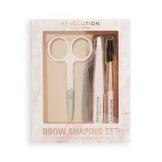 Makeup Revolution Sada na úpravu obočí (Brow Shaping Set)