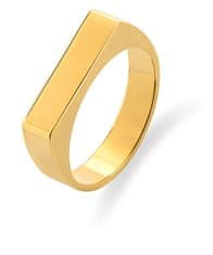 Troli Nadčasový pozlacený prsten VABQJR017G (Obvod 57 mm)