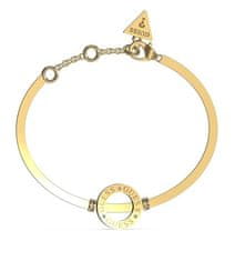 Guess Modní pozlacený náramek Circle Lights JUBB03172JWYG (Rozměr S: 14,5 - 18,5 cm)