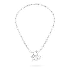 Tamaris Výrazný ocelový náhrdelník s přívěsky TJ-0420-N-40