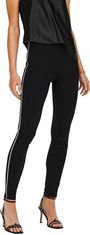 ONLY Dámské legíny ONLAURA Skinny Fit 15275769 Black/Silver (Velikost XS)