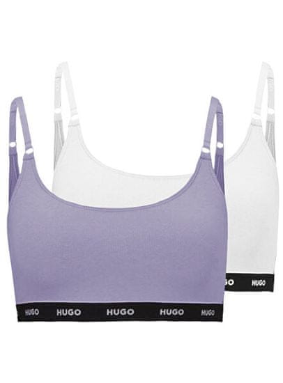 Hugo Boss 2 PACK - dámská podprsenka HUGO Bralette 50480158-542