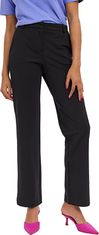 Vero Moda Dámské kalhoty VMLUCCA Straight Fit 10267693 Black (Velikost S/34)