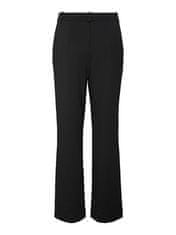 Vero Moda Dámské kalhoty VMLUCCA Straight Fit 10267693 Black (Velikost S/34)