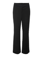 Vero Moda Dámské kalhoty VMLUCCA Straight Fit 10267693 Black (Velikost S/34)