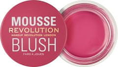 Makeup Revolution Tvářenka Mousse Blush 6 g (Odstín Blossom Rose Pink)