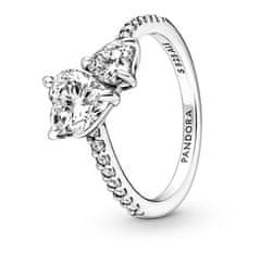 Pandora Třpytivý stříbrný prsten Timeless 191198C01 (Obvod 50 mm)