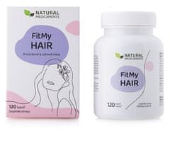 Natural Medicaments FitMy Hair pro zdravé a krásné vlasy 120 kapslí