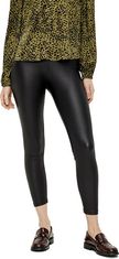 Pieces Dámské legíny PCAMINDA Jegging Fit 17115887 Black (Velikost L)