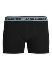 Jack&Jones 3 PACK - pánské boxerky JACLOUIS 12241168 Black (Velikost M)