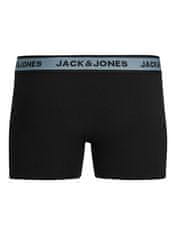 Jack&Jones 3 PACK - pánské boxerky JACLOUIS 12241168 Black (Velikost M)