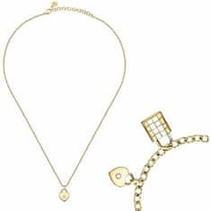 Morellato Půvabná souprava šperků s krystaly Abbraccio SAUB19 (náhrdelník, náramek)