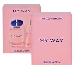 Giorgio Armani My Way - EDP 90 ml (plnitelná) + EDP 15 ml