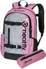 MEATFLY Batoh Basejumper Dusty Rose / Grey