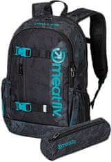 MEATFLY Batoh Basejumper Petrol Mossy / Black