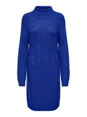 Jacqueline de Yong Dámské šaty JDYNEW Relaxed Fit 15300295 Dazzling Blue (Velikost XS)