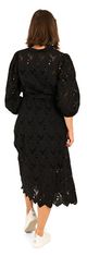 Y.A.S Dámské šaty YASKANGA Regular Fit 26031458 Black (Velikost XS)
