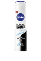 Nivea Antiperspirant ve spreji Black & White Invisible Pure 150 ml