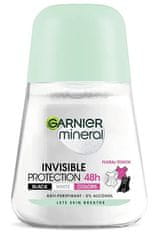 Garnier Minerální antiperspirant pro dlouhotrvající svěžest Roll-on Invisible 50 ml