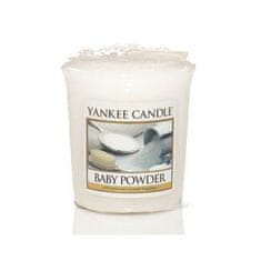 Yankee Candle Aromatická votivní svíčka Baby Powder 49 g