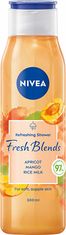 Nivea Osvěžující sprchový gel Fresh Blends Apricot, Mango, Rice Milk (Refreshing Shower) 300 ml