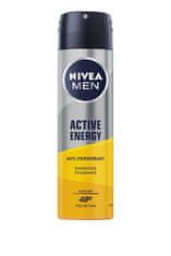 Nivea Antiperspirant ve spreji Men Active Energy (Anti-perspirant) 150 ml