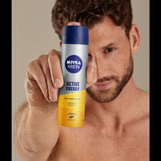 Nivea Antiperspirant ve spreji Men Active Energy (Anti-perspirant) 150 ml