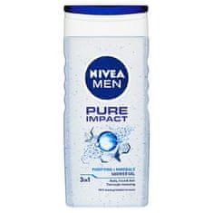 Nivea Energizující sprchový gel Men Pure Impact (Shower Gel) (Objem 250 ml)