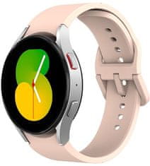 4wrist Silikonový řemínek pro Samsung Galaxy Watch 6/5/4 - Pink Sand