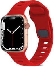 4wrist Silikonový řemínek pro Apple Watch 38/40/41 mm - Red