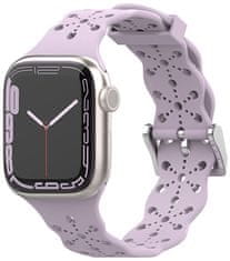 4wrist Silikonový řemínek pro Apple Watch 42/44/45/49 mm - Lavender