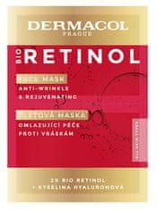 Dermacol Pleťová maska Bio Retinol (Face Mask) 2 x 8 ml