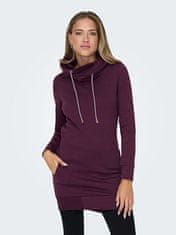 ONLY Dámská mikina ONLBETTE Regular Fit 15147136 Italian Plum (Velikost XS)