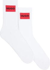 Hugo Boss 2 PACK - pánské ponožky HUGO 50510640-100 (Velikost 39-42)