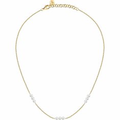 Morellato Slušivý pozlacený náhrdelník Perla SAWM01